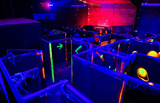 La plus grande arène de combat laser de la région
